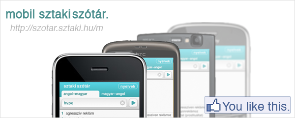 SZTAKI Szótár mobil kiadás (iPhone, Android, Symbian, Blackberry)